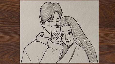 dessin couple cute|dessin d'amour facile.